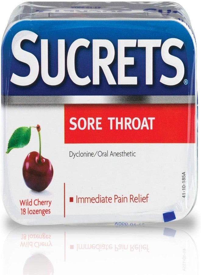 Sucrets Sore Throat & Cough Vapor Cherry 18 Each - Image 1